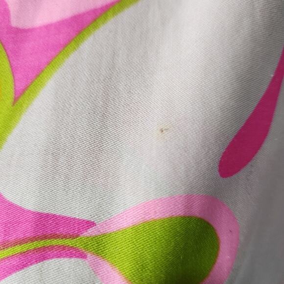 LELAND OF CALIFORNIA Vtg 60-70s  Psychedelic Floral Wide Leg Jumpsuit Womens S - Picture 10 of 12